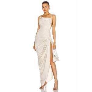 dark blue dinner dress LaDivine 7497 Long Formal Prom and the sweep train styleattribute-one shoulder top Color:Sunstone City Chic Floral Satin
